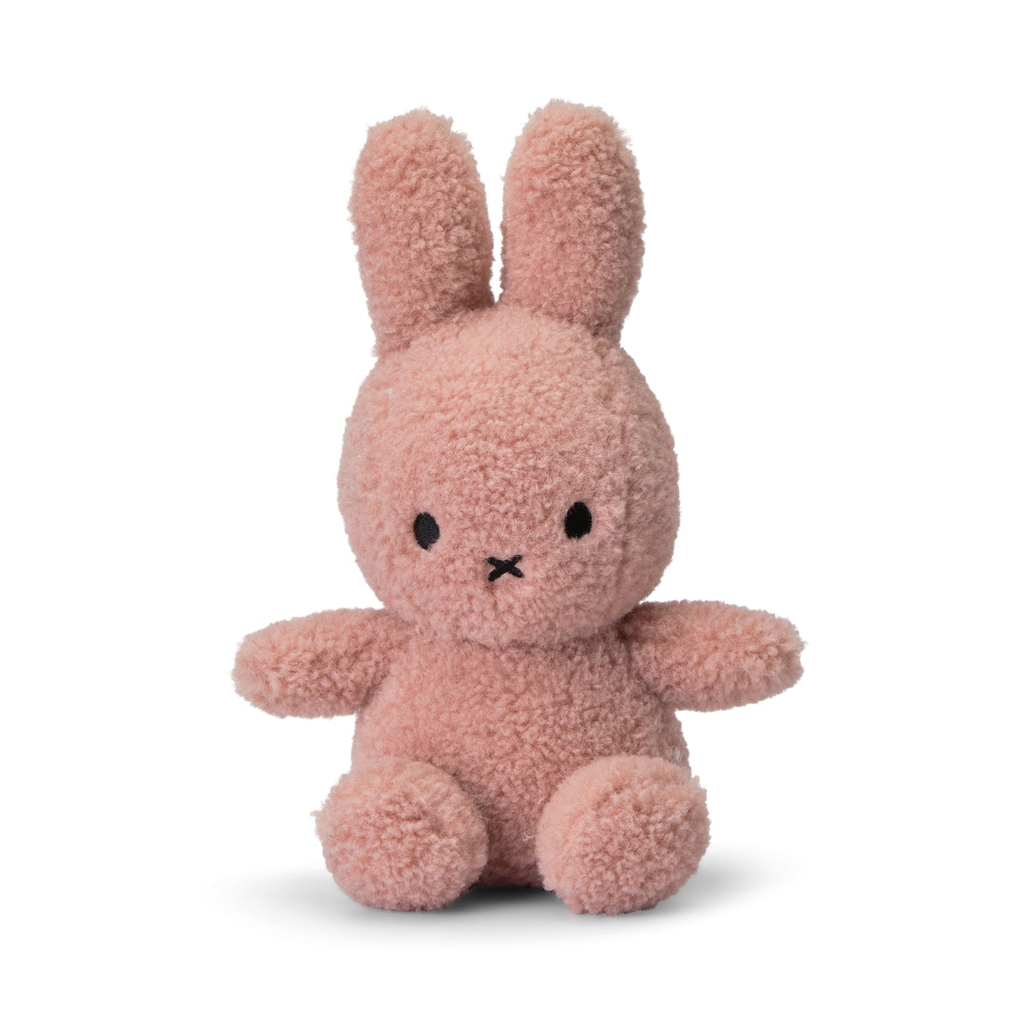 Front view of pink teddy Miffy the rabbit