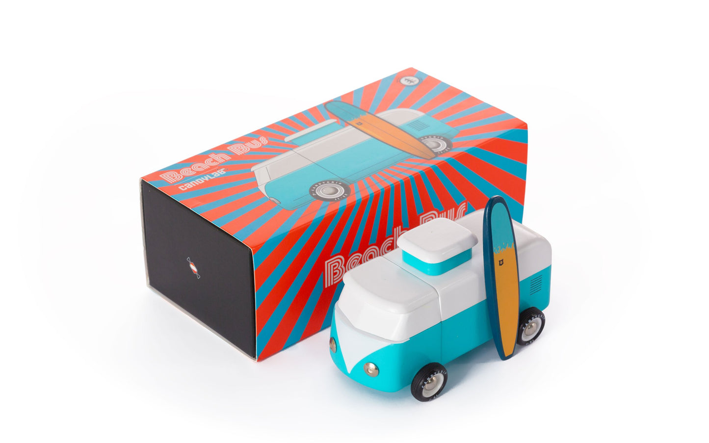 Ocean beach bus with packaging