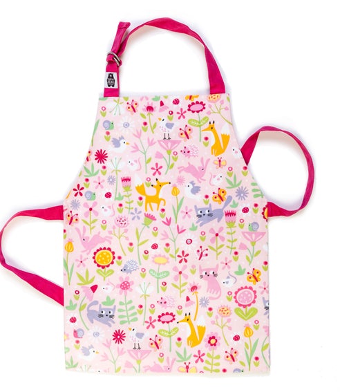 Flora's Garden apron front view