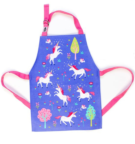 Unicorn Friends Apron by ThreadBear Design