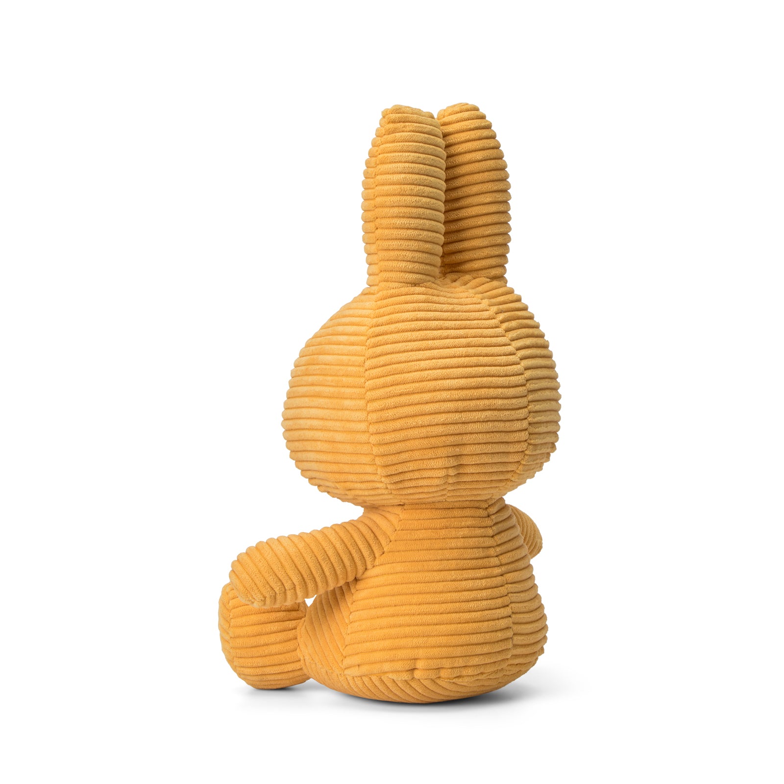 Back quarter view of yellow Miffy the rabbit