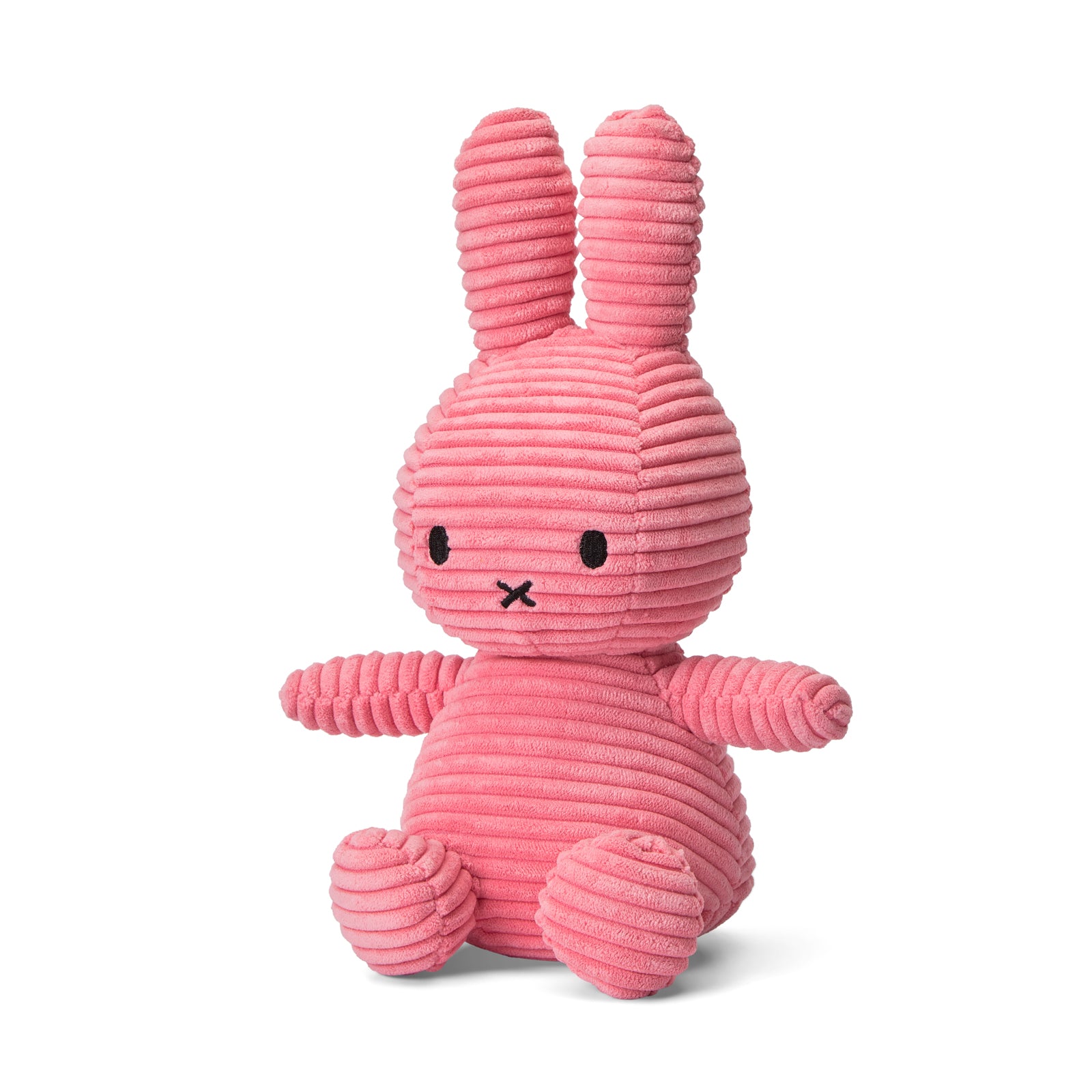 Front quarter view of Miffy the pink rabbit