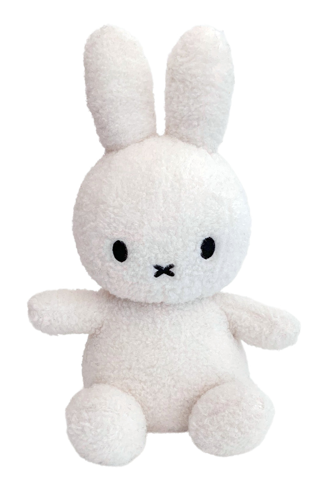 Front view of cream teddy Miffy the rabbit