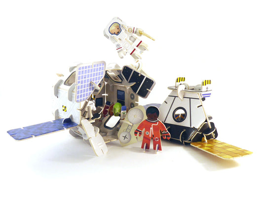 View of Space Station Playpress Set